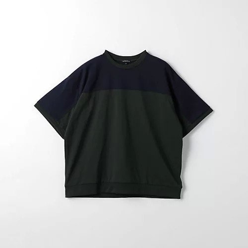 【グリーンレーベルリラクシング/green label relaxing / UNITED ARROWS / KIDS】のTJ パネル切り替え ビッグ Tシャツ / キッズ 140cm-160cm - 吸水速乾 - インテリア・キッズ・メンズ・レディースファッション・服の通販 founy(ファニー) 　ファッション　Fashion　キッズファッション　KIDS　吸水　Water Absorption　シンプル　Simple　ビッグ　Big　おすすめ　Recommend　DK.GREEN|ID: prp329100004072050 ipo3291000000027469372