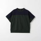 【グリーンレーベルリラクシング/green label relaxing / UNITED ARROWS / KIDS】のTJ パネル切り替え ビッグ Tシャツ / キッズ 100cm-130cm - 吸水速乾 - DK.GREEN|ID: prp329100004072051 ipo3291000000027469378