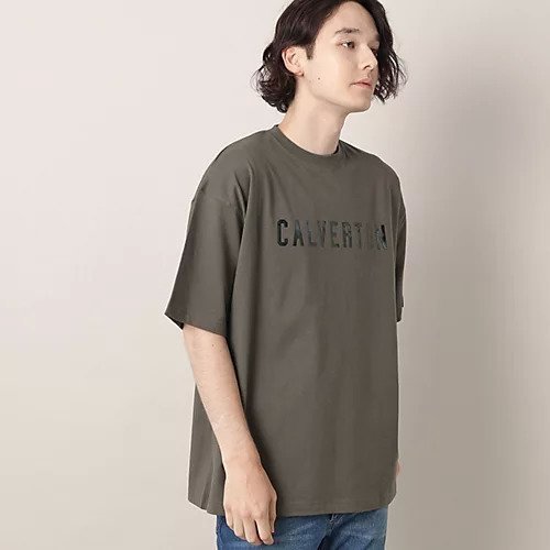 【デッサン/Dessin / MEN】のロゴTシャツ インテリア・キッズ・メンズ・レディースファッション・服の通販 founy(ファニー) 　ファッション　Fashion　メンズファッション　MEN　スマート　Smart　プリント　Print　ラバー　Rubber　チャコールグレー|ID: prp329100004073467 ipo3291000000027487679