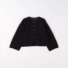 【グリーンレーベル リラクシング / ユナイテッドアローズ/green label relaxing / UNITED ARROWS】のレース ショート ニット カーディガン 人気、トレンドファッション・服の通販 founy(ファニー) ファッション Fashion レディースファッション WOMEN トップス・カットソー Tops/Tshirt ニット Knit Tops カーディガン Cardigans おすすめ Recommend カーディガン Cardigan ショート Short フェミニン Feminine フレア Flare レース Race ワイド Wide ビジネス 仕事 通勤 Business 夏 Summer thumbnail BLACK|ID: prp329100004074657 ipo3291000000027504534