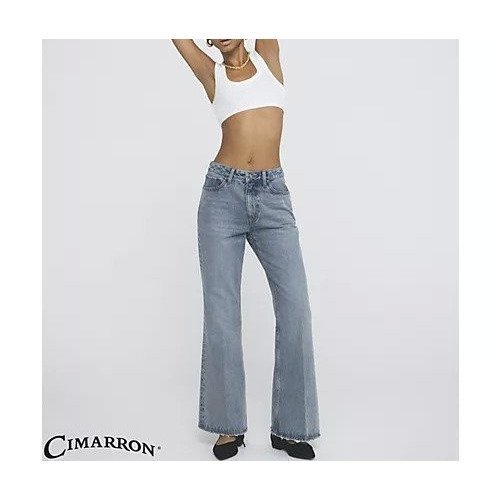 【ビス/VIS】の【CIMARRON】VIS別注フレアデニム 人気、トレンドファッション・服の通販 founy(ファニー) 　ファッション　Fashion　レディースファッション　WOMEN　ヴィンテージ　Vintage　コレクション　Collection　ジャケット　Jacket　ジーンズ　Jeans　ストレッチ　Stretch　セットアップ　Set Up　センター　Center　デニム　Denim　人気　Popularity　パターン　Pattern　フィット　Fit　フランス　France　フレア　Flare　ポケット　Pocket　別注　Special Order　レース　Race　A/W・秋冬　Aw・Autumn/Winter・Fw・Fall-Winter　おすすめ　Recommend　2024年　2024　2024-2025秋冬・A/W　Aw/Autumn/Winter/Fw/Fall/2024-2025　 other-1|ID: prp329100004074668 ipo3291000000027504586