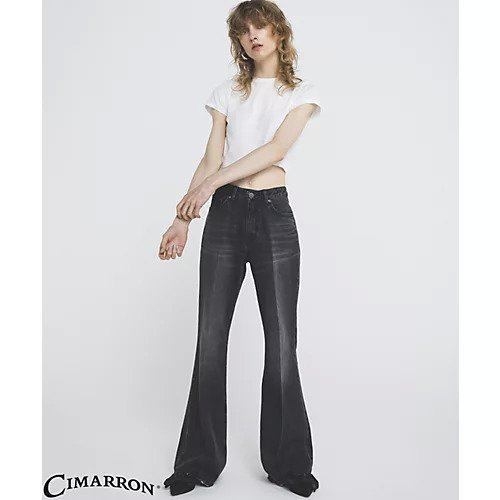 【ビス/VIS】の【CIMARRON】VIS別注フレアデニム インテリア・キッズ・メンズ・レディースファッション・服の通販 founy(ファニー) 　ファッション　Fashion　レディースファッション　WOMEN　ヴィンテージ　Vintage　コレクション　Collection　ジャケット　Jacket　ジーンズ　Jeans　ストレッチ　Stretch　セットアップ　Set Up　センター　Center　デニム　Denim　人気　Popularity　パターン　Pattern　フィット　Fit　フランス　France　フレア　Flare　ポケット　Pocket　別注　Special Order　レース　Race　A/W・秋冬　Aw・Autumn/Winter・Fw・Fall-Winter　おすすめ　Recommend　2024年　2024　2024-2025秋冬・A/W　Aw/Autumn/Winter/Fw/Fall/2024-2025　ブラック系|ID: prp329100004074668 ipo3291000000027504588