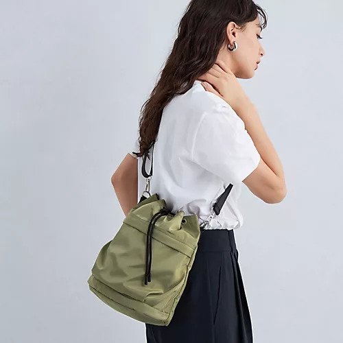 【グリーンレーベル リラクシング / ユナイテッドアローズ/green label relaxing / UNITED ARROWS】のハッスイ ポケットドロスト バッグ - はっ水 - 人気、トレンドファッション・服の通販 founy(ファニー) 　ファッション　Fashion　レディースファッション　WOMEN　ショルダー　Shoulder　シルバー　Silver　スリット　Slit　デニム　Denim　ハンドバッグ　Handbag　フロント　Front　ポケット　Pocket　 other-1|ID: prp329100004074684 ipo3291000000027504691