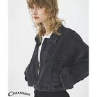 【ビス/VIS】の【CIMARRON】VIS別注ショートフレアデニムジャケット ブラック系|ID:prp329100004074745