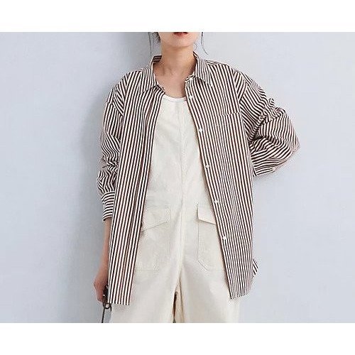 【グリーンレーベル リラクシング / ユナイテッドアローズ/green label relaxing / UNITED ARROWS】のシャツ 人気、トレンドファッション・服の通販 founy(ファニー) 　ファッション　Fashion　レディースファッション　WOMEN　トップス・カットソー　Tops/Tshirt　シャツ/ブラウス　Shirts/Blouses　おすすめ　Recommend　インナー　Inner　シンプル　Simple　ストライプ　Stripe　ベスト　Vest　ベーシック　Basic　エレガント 上品　Elegant　冬　Winter　夏　Summer　秋　Autumn/Fall　羽織　Haori　 other-1|ID: prp329100004076231 ipo3291000000027523621