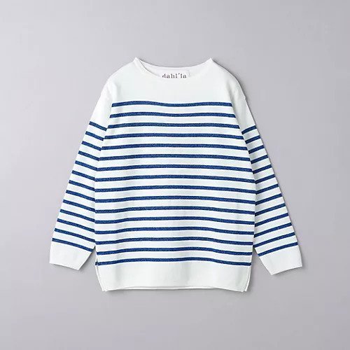 【ユナイテッドアローズ/UNITED ARROWS】のラメボーダー ニット 人気、トレンドファッション・服の通販 founy(ファニー) 　ファッション　Fashion　レディースファッション　WOMEN　トップス・カットソー　Tops/Tshirt　ニット　Knit Tops　シューズ　Shoes　バランス　Balance　バレエ　Ballet　ボーダー　Border　ミックス　Mix　 other-1|ID: prp329100004076237 ipo3291000000027523697