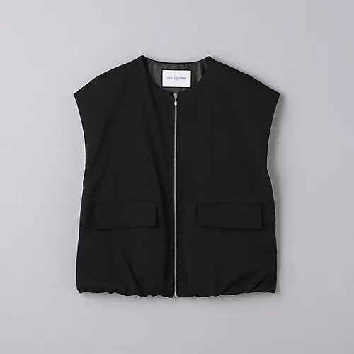 【ユナイテッドアローズ/UNITED ARROWS】のタスラン タイプライター ベスト 人気、トレンドファッション・服の通販 founy(ファニー) 　ファッション　Fashion　レディースファッション　WOMEN　アウター　Coat Outerwear　トップス・カットソー　Tops/Tshirt　ベスト/ジレ　Gilets/Vests　インナー　Inner　ギャザー　Gather　ショルダー　Shoulder　スポーティ　Sporty　タイプライター　Typewriter　ドロップ　Drop　ドローコード　Draw Cord　ノースリーブ　No Sleeve　バランス　Balance　フラップ　Flap　フロント　Front　ベスト　Vest　ポケット　Pocket　おすすめ　Recommend　エレガント 上品　Elegant　 other-1|ID: prp329100004076272 ipo3291000000027523900