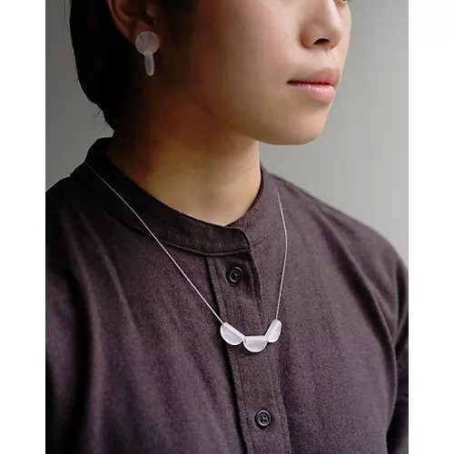 【ハリオ ランプワーク ファクトリー/Hario Lampwork Factory】のネックレス バーズワーズ セミサークル フロスト 人気、トレンドファッション・服の通販 founy(ファニー) 　ファッション　Fashion　レディースファッション　WOMEN　ジュエリー　Jewelry　ネックレス　Necklaces　アクセサリー　Accessories　ガラス　Glass　サークル　Circle　ネックレス　Necklace　other-2|ID: prp329100004076402 ipo3291000000031292063