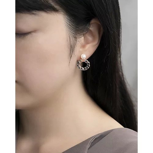 【ハリオ ランプワーク ファクトリー/Hario Lampwork Factory】のピアス サークルパール 人気、トレンドファッション・服の通販 founy(ファニー) 　ファッション　Fashion　レディースファッション　WOMEN　アクセサリー　Accessories　ガラス　Glass　サークル　Circle　パール　Pearl　モチーフ　Motif　other-2|ID: prp329100004076445 ipo3291000000031271010