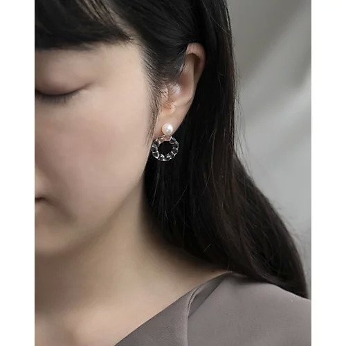 【ハリオ ランプワーク ファクトリー/Hario Lampwork Factory】のピアス サークルパール 人気、トレンドファッション・服の通販 founy(ファニー) 　ファッション　Fashion　レディースファッション　WOMEN　アクセサリー　Accessories　ガラス　Glass　サークル　Circle　パール　Pearl　モチーフ　Motif　other-3|ID: prp329100004076445 ipo3291000000031271012