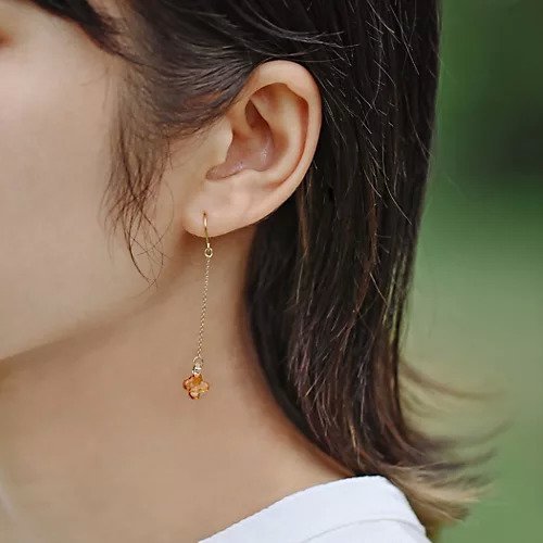 【ハリオ ランプワーク ファクトリー/Hario Lampwork Factory】のイイダ傘店 ピアス キンモクセイ アンバー 人気、トレンドファッション・服の通販 founy(ファニー) 　ファッション　Fashion　レディースファッション　WOMEN　傘 / レイングッズ　Umbrellas/Rainwear　アクセサリー　Accessories　イヤリング　Earrings　ガラス　Glass　サークル　Circle　傘　Umbrella　other-2|ID: prp329100004076450 ipo3291000000031271299