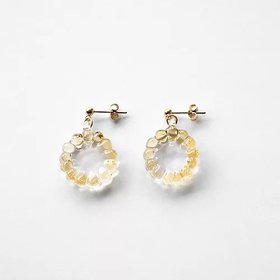 【ハリオ ランプワーク ファクトリー/Hario Lampwork Factory】のイイダ傘店 ピアス トウモロコシ 人気、トレンドファッション・服の通販 founy(ファニー) ファッション Fashion レディースファッション Fashion for Women レイングッズ・傘・晴雨兼用傘 Umbrellas & Rain Gear アクセサリー Fashion Accessories イヤリング Earrings ガラス Glass, Glassware サークル Circle, Round Design 傘 Umbrella, Parasol |ID:prp329100004076451