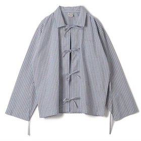 【ベースレンジ/Baserange】のLIMBER SHIRT 人気、トレンドファッション・服の通販 founy(ファニー) ファッション Fashion レディースファッション WOMEN トップス・カットソー Tops/Tshirt シャツ/ブラウス Shirts/Blouses 2024年 2024 2024-2025秋冬・A/W Aw/Autumn/Winter/Fw/Fall/2024-2025 ストライプ Stripe ポケット Pocket リボン Ribbon 洗える Washable |ID:prp329100004077917