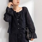 【ノーリーズ/NOLLEY'S】のカットジャガード2WAYブラウス 人気、トレンドファッション・服の通販 founy(ファニー) ファッション Fashion レディースファッション WOMEN トップス・カットソー Tops/Tshirt シャツ/ブラウス Shirts/Blouses 2024年 2024 2024-2025秋冬・A/W Aw/Autumn/Winter/Fw/Fall/2024-2025 カットジャガード Cut Jacquard ギャザー Gather ショート Short セットアップ Set Up エレガント 上品 Elegant 羽織 Haori thumbnail ブラック|ID: prp329100004077920 ipo3291000000027544348