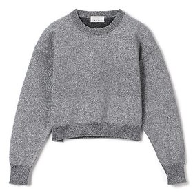 【エムセブンデイズ/M7days】 【コラボ】ラメニットドロップショルダーニット人気、トレンドファッション・服の通販 founy(ファニー) ファッション Fashion レディースファッション Fashion for Women トップス・カットソー Cut & Sew Tops ニット Knit Tops & Sweaters コラボ Collaboration, Collab シルバー Silver, Metallic Silver シンプル Simple, Minimal バランス Balance, Style Balance 洗える Machine Washable |ID:prp329100004077928