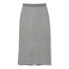 【エムセブンデイズ/M7days】の【コラボ】ラメニットIラインスカート シルバー|ID: prp329100004077945 ipo3291000000034955879