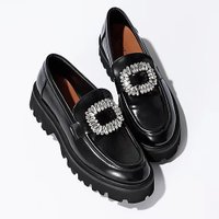 【ファビオ ルスコーニ/FABIO RUSCONI】のビジュー付ローファー 人気、トレンドファッション・服の通販 founy(ファニー) ファッション Fashion レディースファッション Fashion for Women ビジュー Bijou, Jewel-like Accent 厚底 Platform Shoes |ID:prp329100004077976