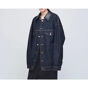 【ユナイテッドアローズ/UNITED ARROWS】 2WAYカラー デニム ブルゾン人気、トレンドファッション・服の通販 founy(ファニー) ファッション Fashion レディースファッション WOMEN アウター Coat Outerwear ブルゾン Blouson/Jackets オーガンジー Organdy カットオフ Cut Off カットジャガード Cut Jacquard ショート Short デニム Denim フェイクレザー Faux Leather フラップ Flap ブルゾン Blouson ワイド Wide |ID:prp329100004078020