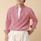 【ノーリーズ グッドマン/NOLLEY'S goodman / MEN】のピーチブロード クジラBD 長袖シャツ レッド系その他|ID: prp329100004078046 ipo3291000000027544982