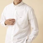 【ノーリーズ グッドマン/NOLLEY'S goodman / MEN】のピーチブロード クジラBD 長袖シャツ 24AW 人気、トレンドファッション・服の通販 founy(ファニー) ファッション Fashion メンズファッション MEN インナー Inner シンプル Simple デニム Denim 定番 Standard 長袖 Long Sleeve ピーチ Peach ブロード Broad ロング Long ワンポイント One Point 2024年 2024 2024-2025秋冬・A/W Aw/Autumn/Winter/Fw/Fall/2024-2025 thumbnail ホワイト|ID: prp329100004078046 ipo3291000000027965440