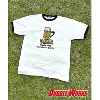 【ドレステリア/DRESSTERIOR / MEN】の【DRESSTERIOR別注】DUBBLE WORKS(ダブルワークス)BEER Tシャツ 人気、トレンドファッション・服の通販 founy(ファニー) ファッション Fashion メンズファッション MEN アメリカン American スマート Smart ダブル Double 別注 Special Order ワーク Work 日本製 Made In Japan |ID:prp329100004078047