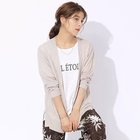 【シューラルー/SHOO LA RUE】の【2点セット】半袖ロゴTシャツ+カーディガン 人気、トレンドファッション・服の通販 founy(ファニー) ファッション Fashion レディースファッション WOMEN トップス・カットソー Tops/Tshirt カーディガン Cardigans シャツ/ブラウス Shirts/Blouses ロング / Tシャツ T-Shirts インナー Inner カーディガン Cardigan コンパクト Compact シンプル Simple ジャージ Jersey スマート Smart トッパー Topper トートバック Tote Bag バランス Balance フィット Fit 半袖 Short Sleeve 羽織 Haori ロング Long ワイド Wide thumbnail グレージュ|ID: prp329100004079533 ipo3291000000027564289