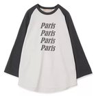 【アール ジュビリー/R JUBILEE】のFavorite City Long Sleeve 人気、トレンドファッション・服の通販 founy(ファニー) ファッション Fashion レディースファッション WOMEN トップス・カットソー Tops/Tshirt コレクション Collection プリント Print ヴィンテージ Vintage 洗える Washable thumbnail Chacoal&#215;White|ID: prp329100004083594 ipo3291000000031820510