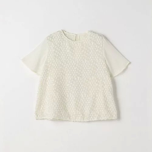 【グリーンレーベル リラクシング / ユナイテッドアローズ/green label relaxing / UNITED ARROWS】のフリンジ ジャカード ブラウス インテリア・キッズ・メンズ・レディースファッション・服の通販 founy(ファニー) 　ファッション　Fashion　レディースファッション　WOMEN　トップス・カットソー　Tops/Tshirt　シャツ/ブラウス　Shirts/Blouses　シンプル　Simple　ジャカード　Jacquard　フリンジ　Fringe　モノトーン　Monotone　おすすめ　Recommend　夏　Summer　ビジネス 仕事 通勤　Business　WHITE|ID: prp329100004083596 ipo3291000000027618876