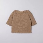 【ユナイテッドアローズ/UNITED ARROWS】のシャーリングニット 5SL MD.BROWN|ID:prp329100004083601