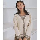 【グローブ/grove】のバイカラーVネックカーディガン 人気、トレンドファッション・服の通販 founy(ファニー) ファッション Fashion レディースファッション WOMEN トップス・カットソー Tops/Tshirt カーディガン Cardigans Vネック V-Neck インナー Inner カーディガン Cardigan スクエア Square スマート Smart タンク Tank デニム Denim ハイネック High Neck プリーツ Pleats 羽織 Haori リブニット Rib Knit ロング Long ワイド Wide おすすめ Recommend 2024年 2024 2024-2025秋冬・A/W Aw/Autumn/Winter/Fw/Fall/2024-2025 thumbnail アイボリー|ID: prp329100004083602 ipo3291000000028329808