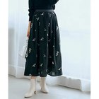 【グローブ/grove】のオーガンジー刺繍タックスカート 人気、トレンドファッション・服の通販 founy(ファニー) ファッション Fashion レディースファッション WOMEN スカート Skirt エレガント 上品 Elegant オーガンジー Organdy ギャザー Gather クラシカル Classical サテン Satin シューズ Shoes シンプル Simple ジャケット Jacket スマート Smart ハンカチ Handkerchief フラット Flat ポケット Pocket マニッシュ Mannish ミックス Mix おすすめ Recommend 2024年 2024 2024-2025秋冬・A/W Aw/Autumn/Winter/Fw/Fall/2024-2025 thumbnail ブラック|ID: prp329100004083606 ipo3291000000028537476