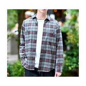 【ドレステリア/DRESSTERIOR / MEN】 オンブレーチェックシャツ人気、トレンドファッション・服の通販 founy(ファニー) ファッション Fashion メンズファッション MEN インナー Inner スマート Smart ダブル Double チェック Check ドレス Dress ポケット Pocket メランジ Melange 冬 Winter 別注 Special Order |ID:prp329100004083702