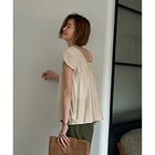 【スタイルデリ/STYLE DELI】のバックリボンシャーリングブラウス エクリュ|ID: prp329100004084993 ipo3291000000027638402