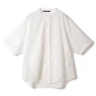 【ミューニック/Munich】のtypewriter x organdy layered shirt ホワイト|ID: prp329100004084994 ipo3291000000027638405