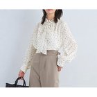 【グリーンレーベル リラクシング / ユナイテッドアローズ/green label relaxing / UNITED ARROWS】のシアー フリル ボウタイ ブラウス -マシンウォッシャブル・防シワ- その他1|ID:prp329100004084997