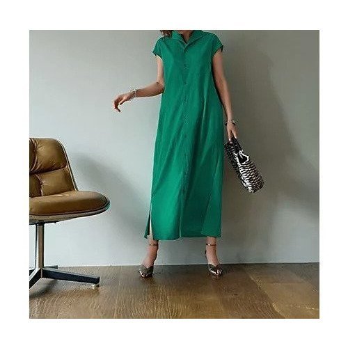 【スタイルデリ/STYLE DELI】のオープンカラーシャツワンピース インテリア・キッズ・メンズ・レディースファッション・服の通販 founy(ファニー) https://founy.com/ ファッション Fashion レディースファッション Fashion for Women ワンピース Dresses シャツワンピース / 1枚で着映えコーデ Shirt Dresses インナー Innerwear 春 Spring 秋 Autumn カーディガン Cardigan, Knitwear キャップ Cap, Baseball Cap キャミソール Camisole, Spaghetti Strap Top ジャケット Jacket, Outerwear スニーカー Sneakers, Trainers スリット Slit, Slit Detail スリーブ Sleeve, Long Sleeve / Short Sleeve ノースリーブ Sleeveless, No-Sleeve バルーン Balloon, Balloon Silhouette フォルム Silhouette, Form フレンチ French, French Style フロント Front, Front Design ポケット Pocket, Pocket Detail ループ Loop, Loop Knit S/S・春夏 SS, Spring/Summer, Warm Season 夏 Summer ビジネス 仕事 通勤 Business / Work / Commuting |ID: prp329100004085115 ipo3291000000031915936