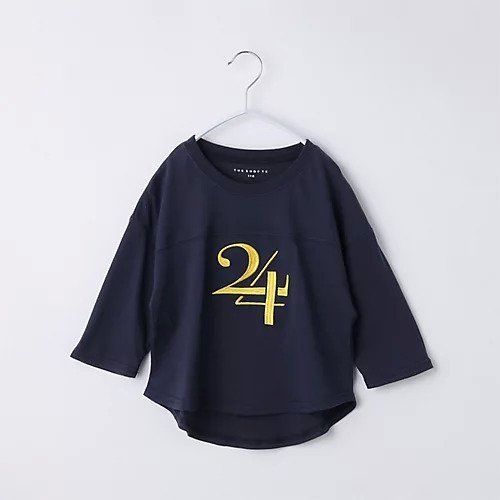 【ザ ショップ ティーケー/THE SHOP TK / KIDS】の【110-160】オーガビッツナンバー刺繍7分袖Tシャツ 人気、トレンドファッション・服の通販 founy(ファニー) 　ファッション　Fashion　キッズファッション　KIDS　おすすめ　Recommend　シンプル　Simple　スマート　Smart　ワンポイント　One Point　長袖　Long Sleeve　 other-1|ID: prp329100004085203 ipo3291000000027639418