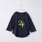 【ザ ショップ ティーケー/THE SHOP TK / KIDS】の【110-160】オーガビッツナンバー刺繍7分袖Tシャツ 人気、トレンドファッション・服の通販 founy(ファニー) ファッション Fashion キッズファッション KIDS おすすめ Recommend シンプル Simple スマート Smart ワンポイント One Point 長袖 Long Sleeve thumbnail ネイビー|ID: prp329100004085203 ipo3291000000027639419