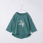 【ザ ショップ ティーケー/THE SHOP TK / KIDS】の【110-160】オーガビッツナンバー刺繍7分袖Tシャツ 人気、トレンドファッション・服の通販 founy(ファニー) ファッション Fashion キッズファッション KIDS おすすめ Recommend シンプル Simple スマート Smart ワンポイント One Point 長袖 Long Sleeve thumbnail グリーン|ID: prp329100004085203 ipo3291000000027639420