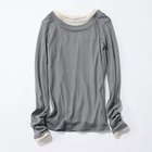 【アンスクリア/INSCRIRE】の【HPS復刻】Layered L/S Tee グレー×カーキ|ID: prp329100004086580 ipo3291000000035577151