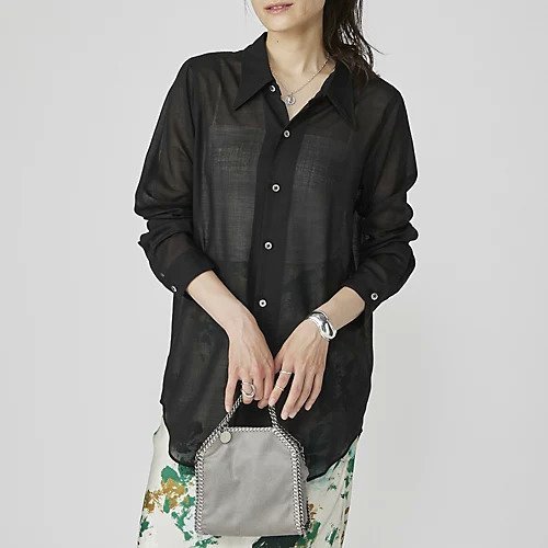 【エクラ/eclat】の【復刻別注】ローカラーマダムシャツ 人気、トレンドファッション・服の通販 founy(ファニー) 　ファッション　Fashion　レディースファッション　Ladies' Fashion Online　トップス・カットソー　Tops/Tshirt　シャツ/ブラウス　Shirts/Blouses　インナー　Inner　カーディガン　Cardigan　ジャケット　Jacket　スタイリッシュ　Stylish　ネックレス　Necklace　別注　Special Order　夏　Summer　other-3|ID: prp329100004086582 ipo3291000000032574202