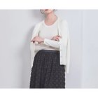 【ユナイテッドアローズ/UNITED ARROWS】のシルクリブ Vネック カーディガン WHITE|ID:prp329100004086599