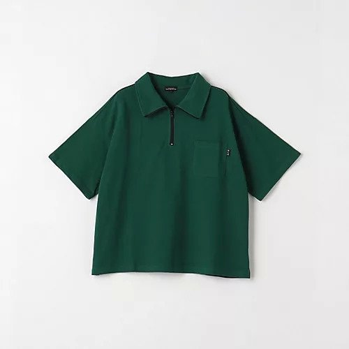 【グリーンレーベルリラクシング/green label relaxing / UNITED ARROWS / KIDS】のTJ ジップ プルオーバー / キッズ 140cm-160cm インテリア・キッズ・メンズ・レディースファッション・服の通販 founy(ファニー) 　ファッション　Fashion　キッズファッション　KIDS　トップス・カットソー　Tops/Tees/Kids　シンプル　Simple　ジップ　Zip　スポーティ　Sporty　フロント　Front　ポケット　Pocket　夏　Summer　DK.GREEN|ID: prp329100004086762 ipo3291000000027766206