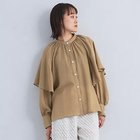 【グリーンレーベル リラクシング / ユナイテッドアローズ/green label relaxing / UNITED ARROWS】のツイル ケープ ブラウス 人気、トレンドファッション・服の通販 founy(ファニー) ファッション Fashion レディースファッション WOMEN トップス・カットソー Tops/Tshirt シャツ/ブラウス Shirts/Blouses ギャザー Gather シンプル Simple スリーブ Sleeve ツイル Twill デニム Denim トレンド Trend ボトム Bottom 冬 Winter 秋 Autumn/Fall thumbnail BEIGE|ID: prp329100004088299 ipo3291000000027676429