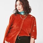 【アンタイトル/UNTITLED】の【トレンド/アンサンブル可能】モールカーディガン 人気、トレンドファッション・服の通販 founy(ファニー) ファッション Fashion レディースファッション WOMEN トップス・カットソー Tops/Tshirt カーディガン Cardigans アンサンブル Knit Ensemble おすすめ Recommend アンサンブル Ensemble カーディガン Cardigan コンパクト Compact スカーフ Scarf スマート Smart トレンド Trend パール Pearl ベルベット Velvet ベロア Velor メタル Metal 日本製 Made In Japan thumbnail オレンジ|ID: prp329100004088320 ipo3291000000028329818