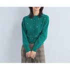 【グリーンレーベル リラクシング / ユナイテッドアローズ/green label relaxing / UNITED ARROWS】のドットビジュー ニット カーディガン -ウォッシャブル- 人気、トレンドファッション・服の通販 founy(ファニー) ファッション Fashion レディースファッション WOMEN トップス・カットソー Tops/Tshirt ニット Knit Tops カーディガン Cardigans おすすめ Recommend ウォッシャブル Washable カーディガン Cardigan クール Cool コンパクト Compact デニム Denim ビジュー Bijou ミラノリブ Milan Ribs ロング Long ビジネス 仕事 通勤 Business 秋 Autumn/Fall thumbnail KELLY|ID: prp329100004088324 ipo3291000000027676568