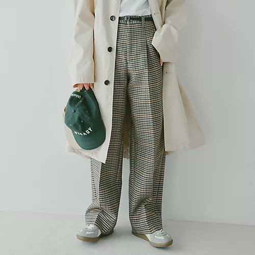 【シンゾーン/Shinzone】の【HPS別注】CHECK PANTS 人気、トレンドファッション・服の通販 founy(ファニー) 　ファッション　Fashion　レディースファッション　Fashion for Women　パンツ　Pants & Trousers　オレンジ　Orange　チェック　Check, Plaid, Tartan　ベーシック　Basic, Essential　人気　Popular, Best Seller　別注　Limited Edition, Custom Order　秋　Autumn　other-2|ID: prp329100004088360 ipo3291000000031257154