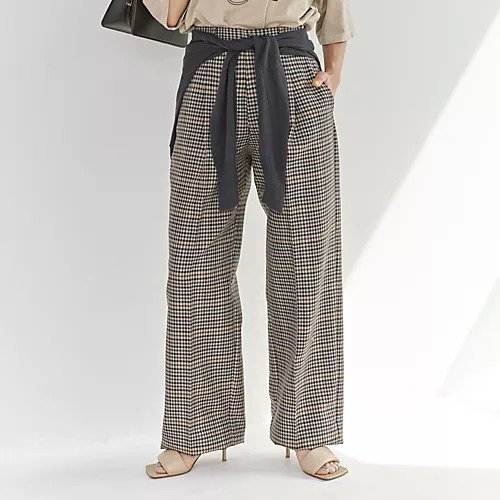 【シンゾーン/Shinzone】の【HPS別注】CHECK PANTS 人気、トレンドファッション・服の通販 founy(ファニー) 　ファッション　Fashion　レディースファッション　Ladies' Fashion Online　パンツ　Pants　チェック　Check　別注　Special Order　other-2|ID: prp329100004088360 ipo3291000000032273763