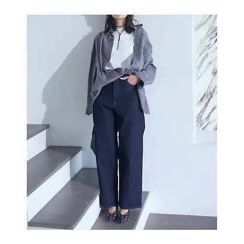 【アッパー ハイツ/upper hights】の【HPS別注】THE CARLIE 人気、トレンドファッション・服の通販 founy(ファニー) 　ファッション　Fashion　レディースファッション　Fashion for Women　おすすめ　Recommended / Our Picks　ストレッチ　Stretch, Stretchy Fabric　スペシャル　Special, Limited Edition　セットアップ　Set-Up, Coordinated Outfit　デニム　Denim, Jeans Material　ビッグ　Big, Oversized　モダン　Modern, Contemporary　別注　Limited Edition, Custom Order　洗える　Machine Washable　other-2|ID: prp329100004088541 ipo3291000000031730268