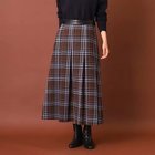 【ドレステリア/DRESSTERIOR】のチェックタックスカート 人気、トレンドファッション・服の通販 founy(ファニー) ファッション Fashion レディースファッション WOMEN スカート Skirt おすすめ Recommend スマート Smart チェック Check フェイクレザー Faux Leather フレア Flare モダン Modern ラベンダー Lavender 人気 Popularity 秋 Autumn/Fall thumbnail ブラウン|ID: prp329100004092574 ipo3291000000028465106